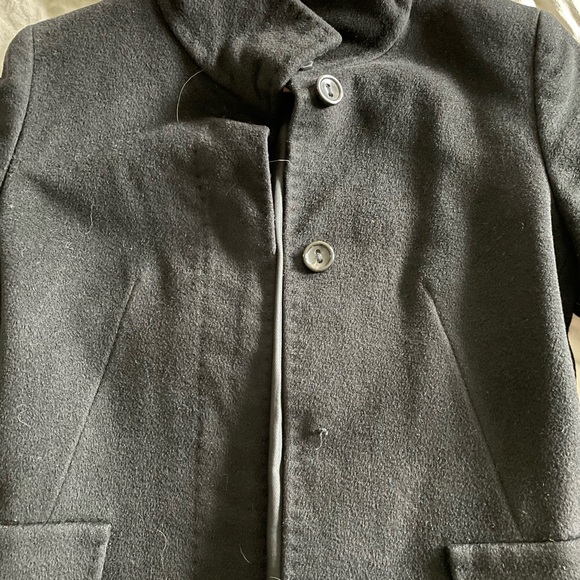 Max Mara studio agnese coat in black - Picture 4 of 10